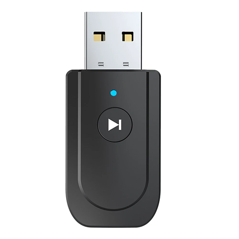 

SY18 For Speaker TV CD Player Car Kit USB 5.0 Adapter AUX 3.5mm Receiver Transmitter Wireless Music Audio Dongle New