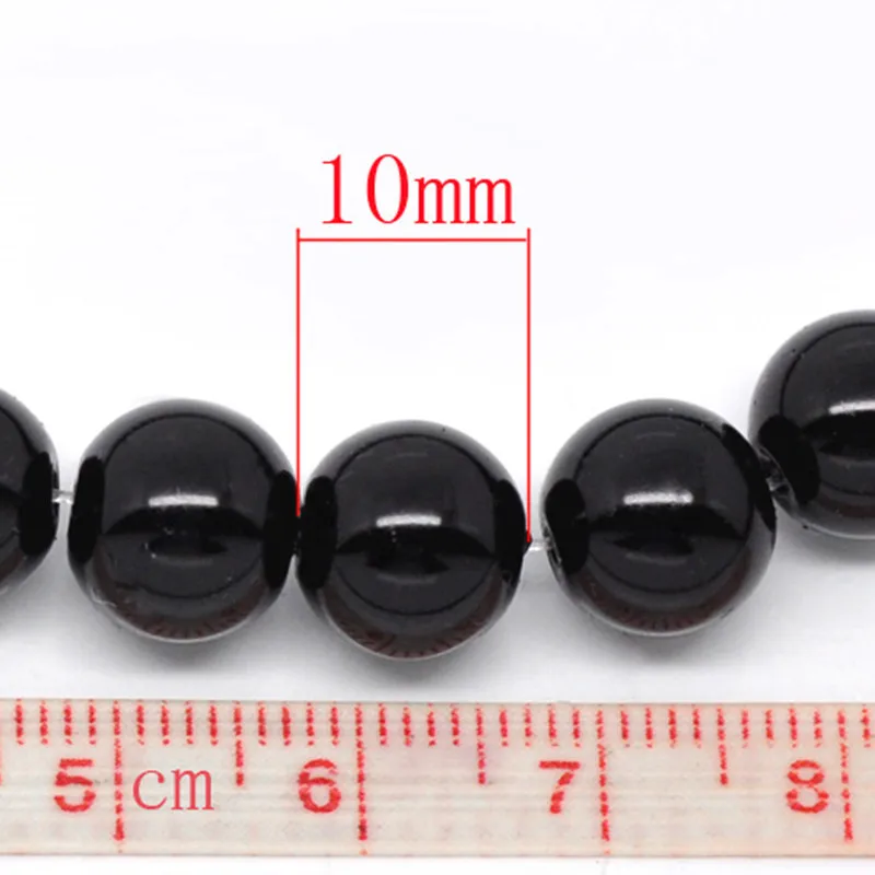 Стеклянные бусины 8 сезонов с имитацией жемчуга Круглые разноцветные ювелирные