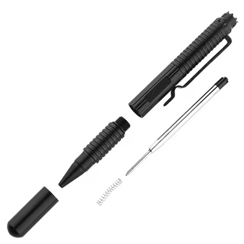 Portable Tactical Pen Aluminum Alloy Self-defense Weapon Protection Tool Simple Packaging Survival | Безопасность и защита