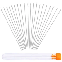 nonvor 20pcs beading needles threading large eye stitching needles jewelry making tools high quality diy craft making accessorie