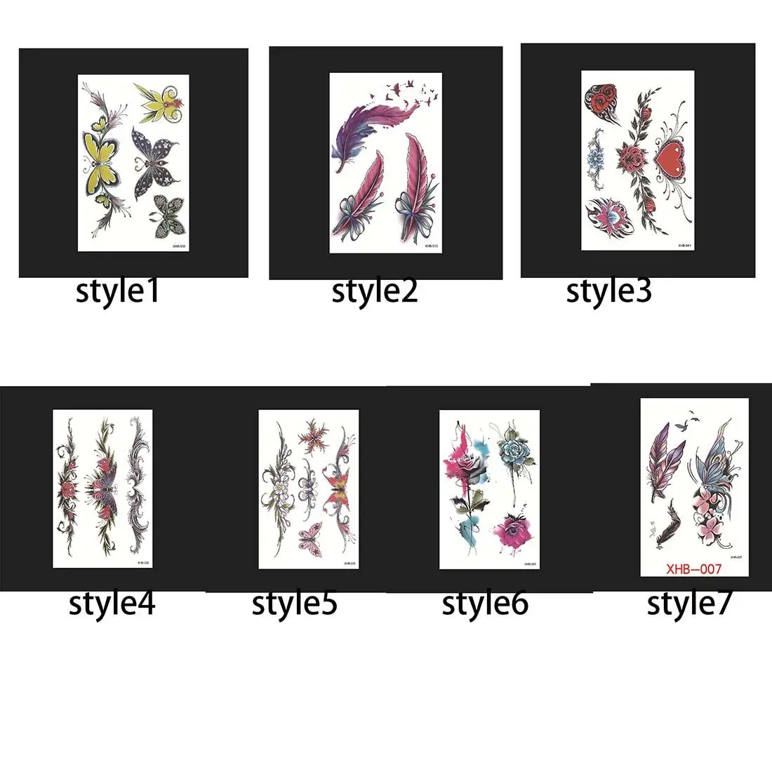 1 шт. временная водостойкая Татуировка-Наклейка на тело | Красота и здоровье
