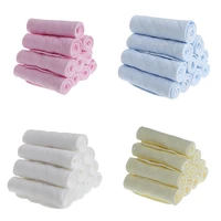 10pcs reusable baby cotton blend cloth diaper newborn soft nappy insert 3 layers