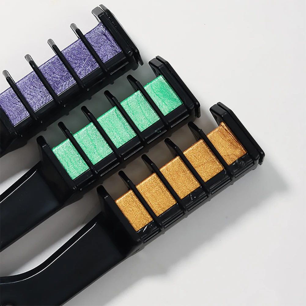 

Hair Chalk Comb Temporary Hair Color Dye Comb Non Toxic Washable For Women Girls Halloween Party Hair Dye Kits Tools