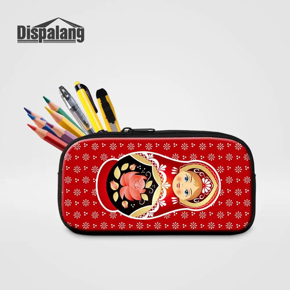 Чехол Dispalang для карандашей и кукол матрешек девочек маленький пенал школы