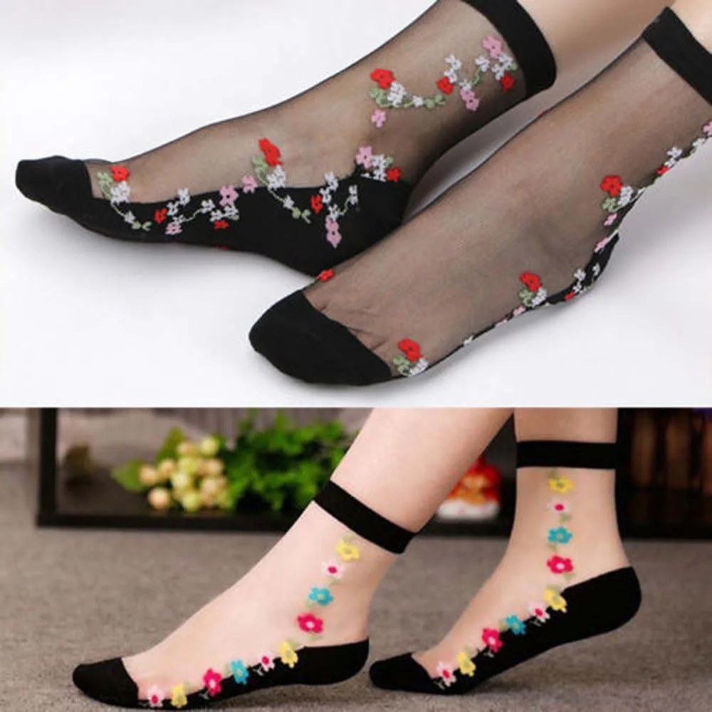 1 пара модные женские летние сандалии для девушек на плоской подошве носки Стиль