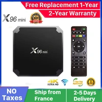 best iptv box x96 mini smart tv box android 9 0 tv box 1g 8gb 2g 16gb media player x96 amlogic s905w smart ip tv set top box