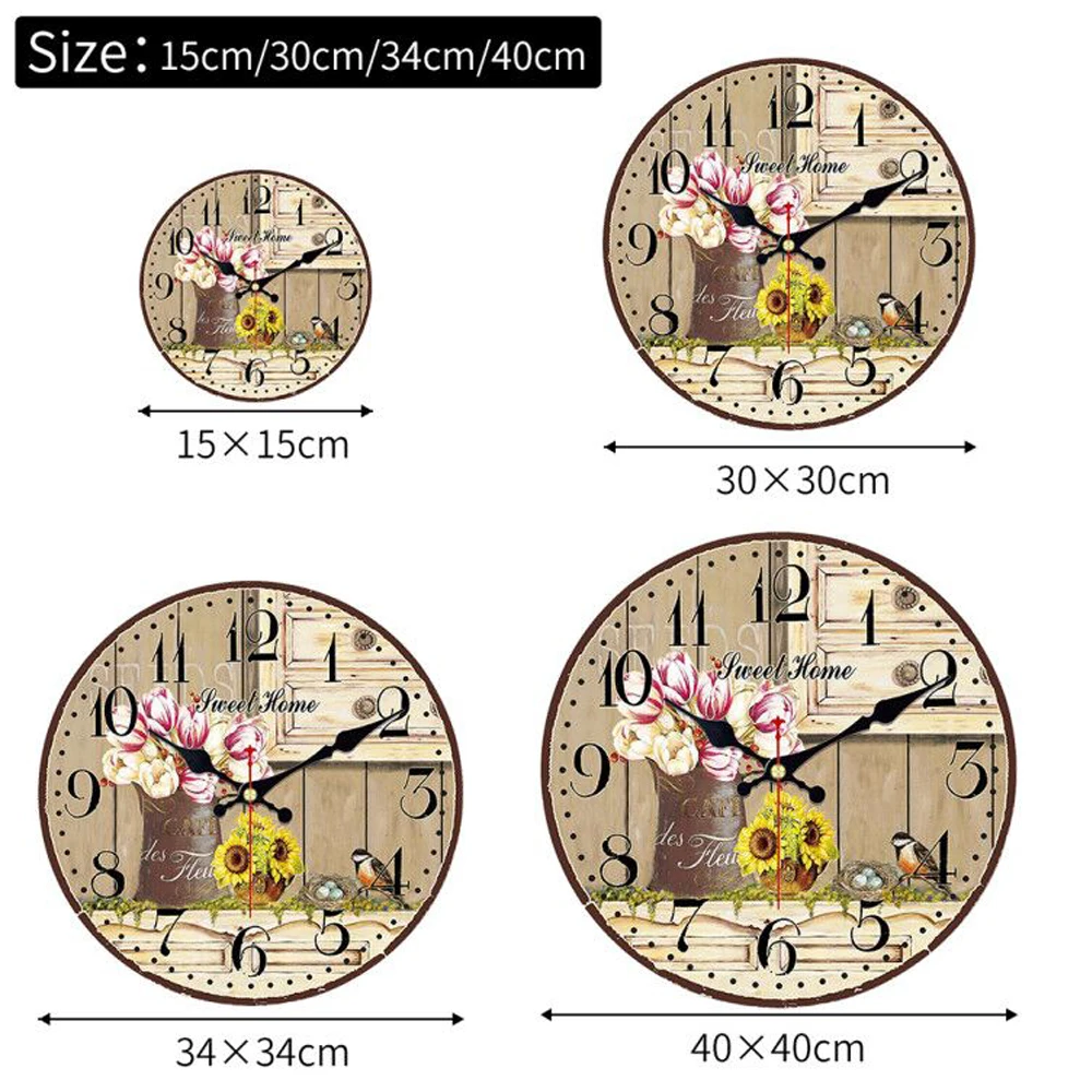 Круглые Настенные часы с арабскими цифрами в абстрактном стиле для украшения