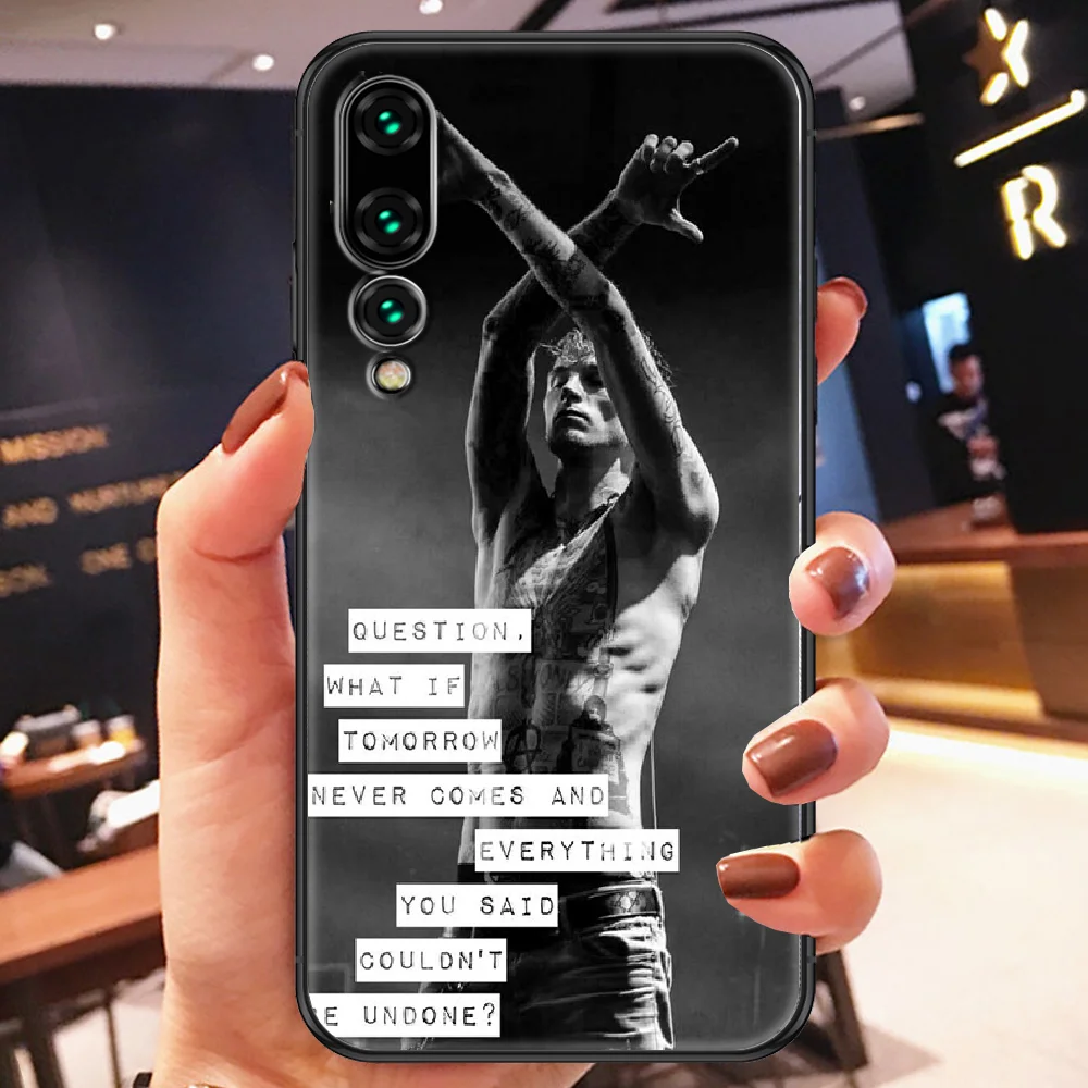 MGK автомат kelly Rapper чехол для телефона Huawei P Mate P10 P20 P30 P40 10 20 Smart Z Pro Lite 2019 черный