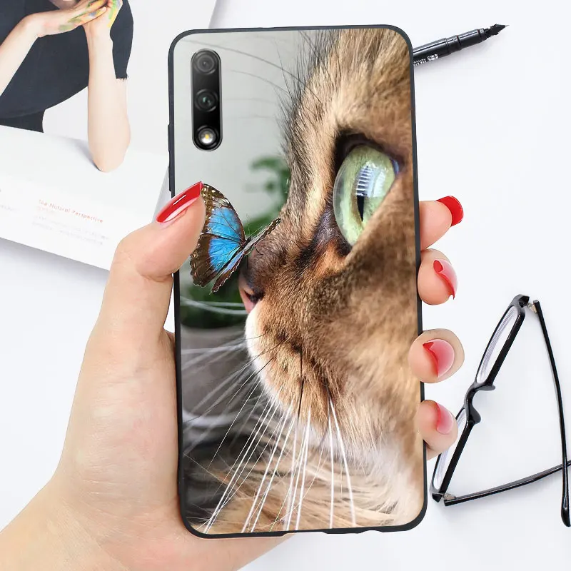 Для huawei Honor 7C AUM-L41 7A Pro Чехол глянцевый яркий мягкий силиконовый бампер чехол
