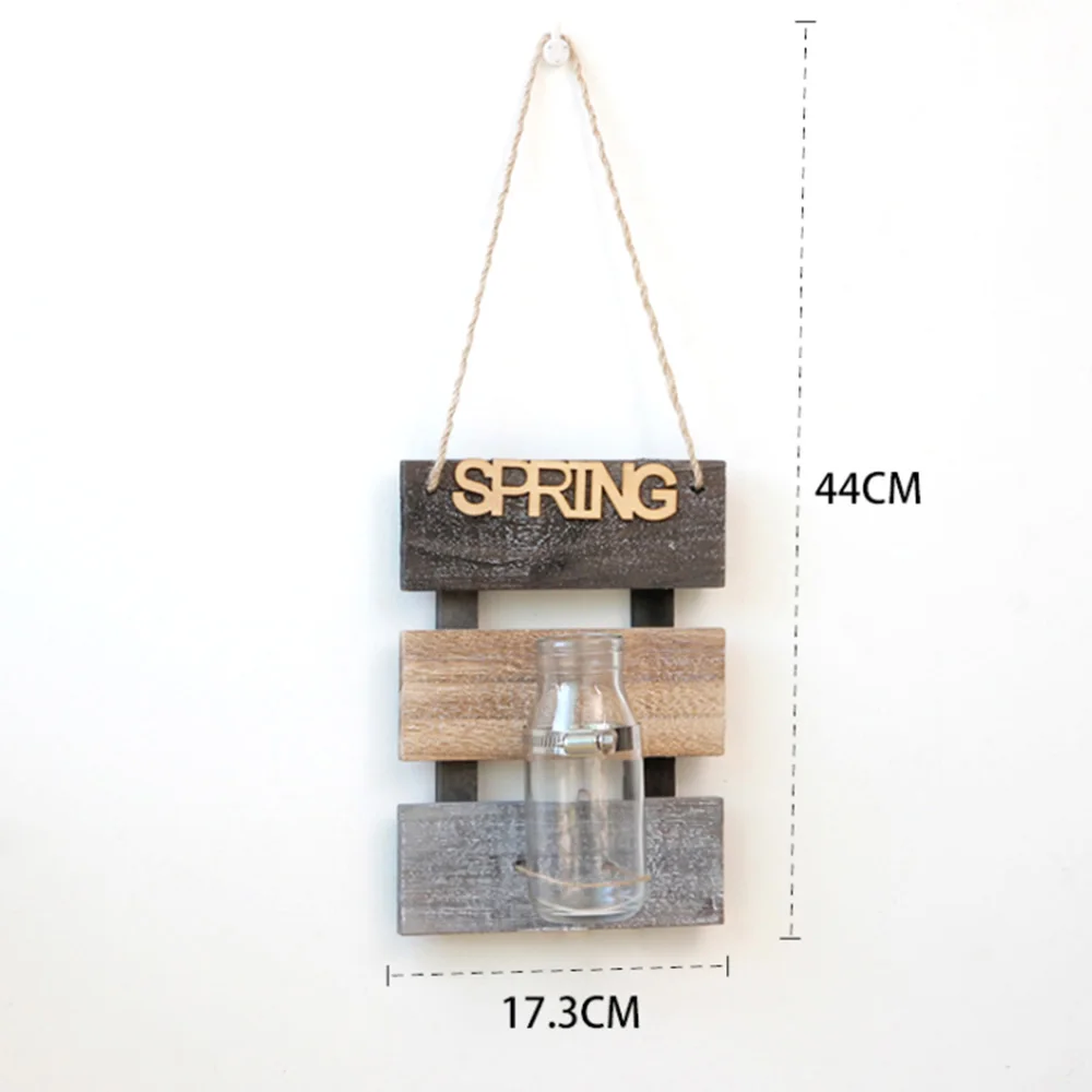 Креативная стеклянная ваза для гидропонных растений пасторальные украшения