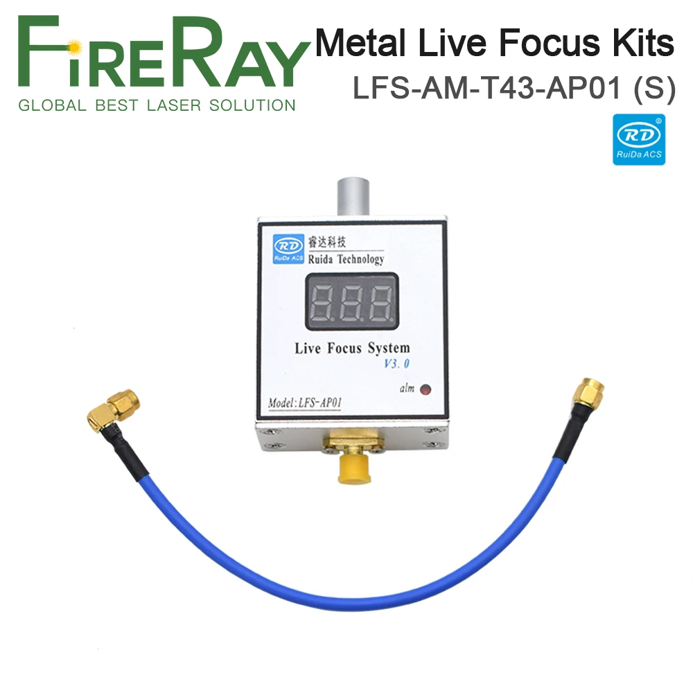 

FireRay Ruida LFS-AM-T43-AP01(S) Metal Cutting Live Focus System Amplifier and Amplifier Connecting Line for Laser Machine