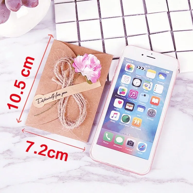 10 шт./компл. смешанные бумажные Пригласительные открытки в стиле ретро сделай сам