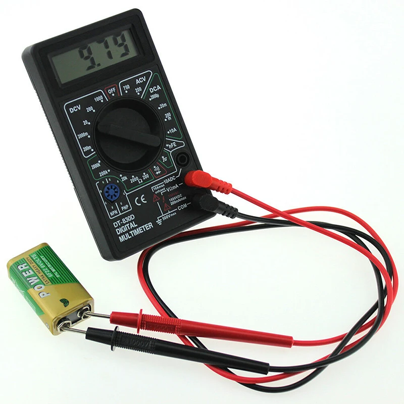 

1Pcs Digital Multimeter AC/DC Ammeter Voltmeter with Buzzer Multimeter Tester Multimeter Voltage