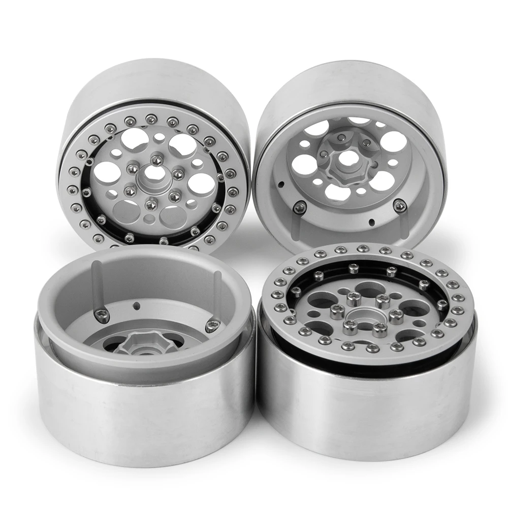 Колесные диски AXSPEED 4 шт./компл. 2 дюйма колесные с алюминиевым бусином ступицы 35 мм