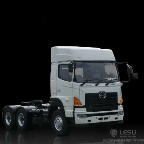 LESU 1/14 Metal Chassis Model Motor Tamiya 700 6*4 RC Tractor Trailer Truck For Hino TH02023-SMT2 | Игрушки и хобби