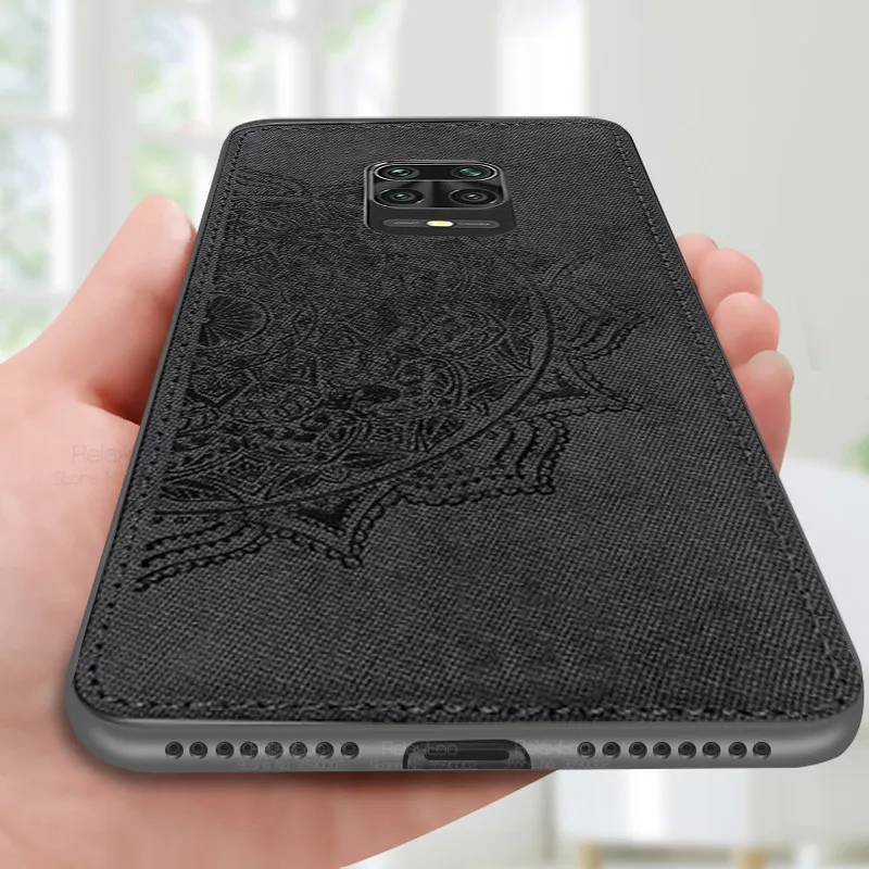 Чехол для redmi note 9 s роскошный тканевый чехол xaiomi 9s pro max силиконовый Xiaomi