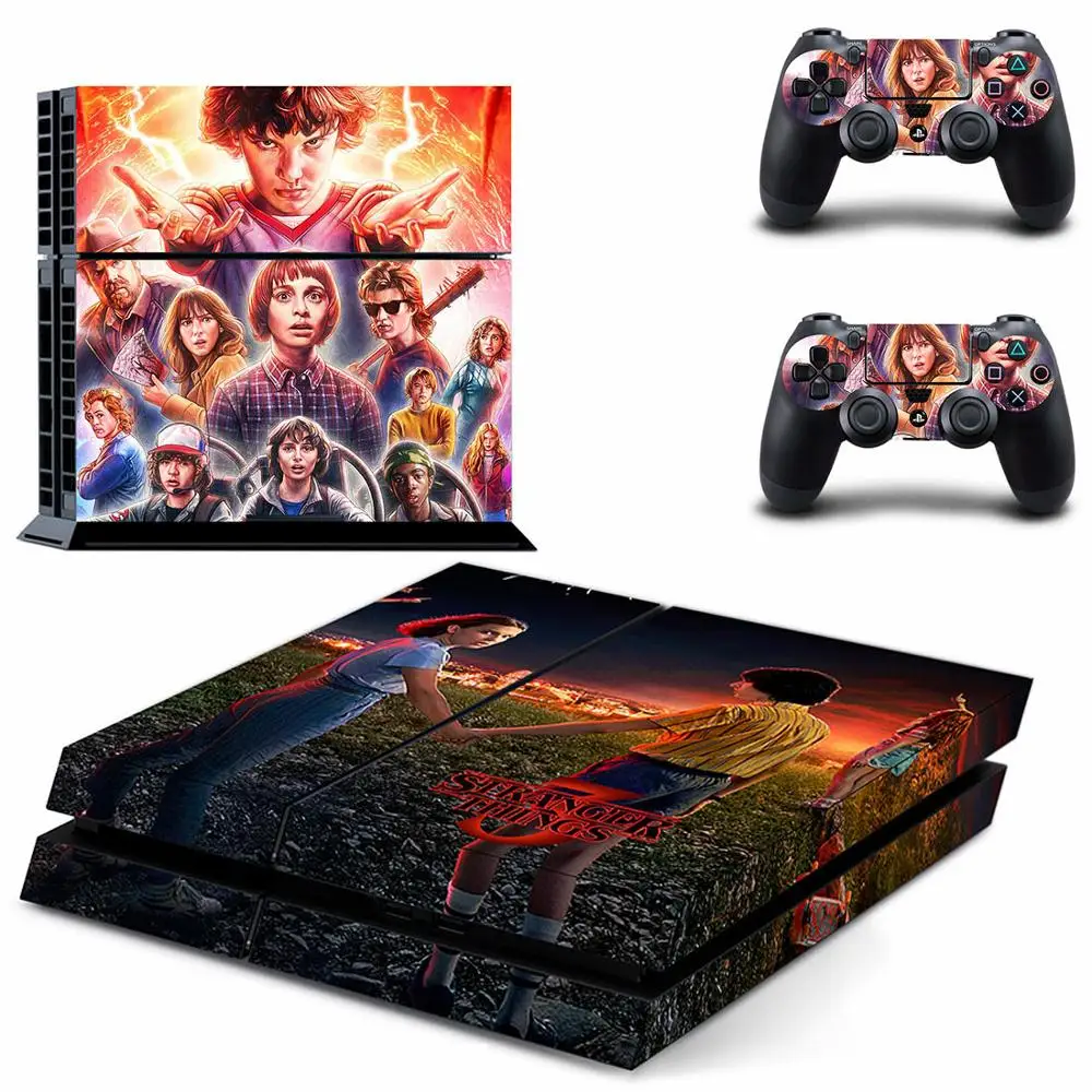 Странные Вещи Сезон 3 стикер s Наклейка для PS4 PS 4 Play станция Pegatinas консоли playstation и 2