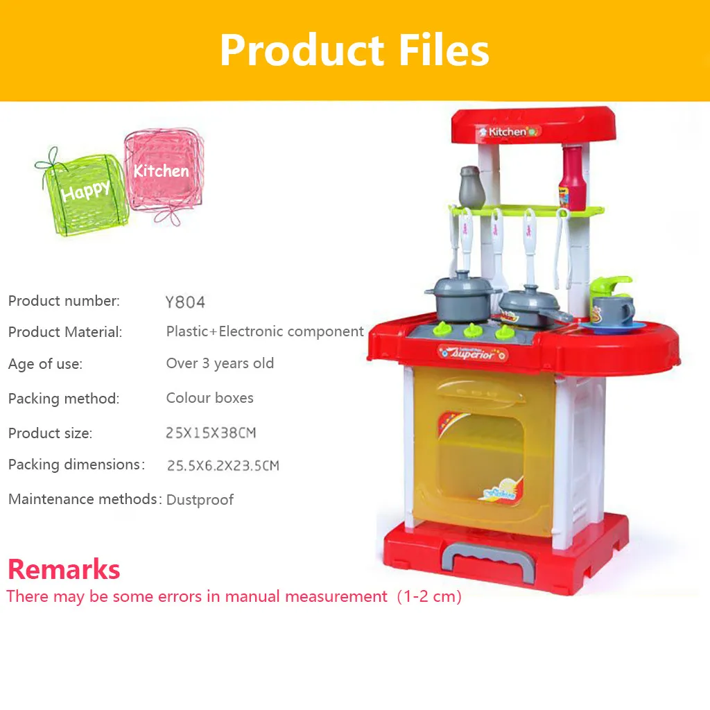 

Funny Kitchen Cooktop Pretend Play Set With Light Sound Effect Kids Mini Kitchen Play Cooking With Friends Child Birthday Gifts