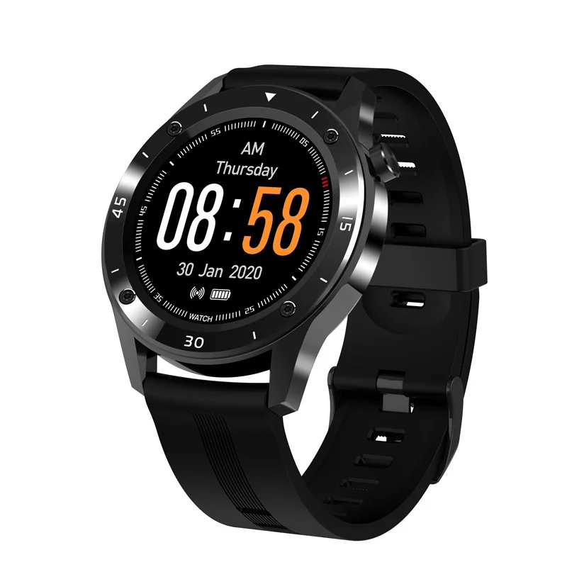 

F22 full touch screen smart watch GPS track heart rate blood pressure meter step call information reminder sports bracelet