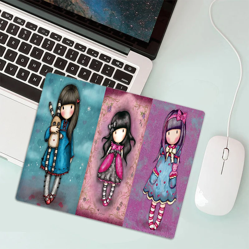 

Santoro Gorjuss Mouse Pads Gaming Mouse Mat Gamer Keyboard Pad Desk Protector Pc Gamer Complete Genshin Impact Deskpad Mausepad