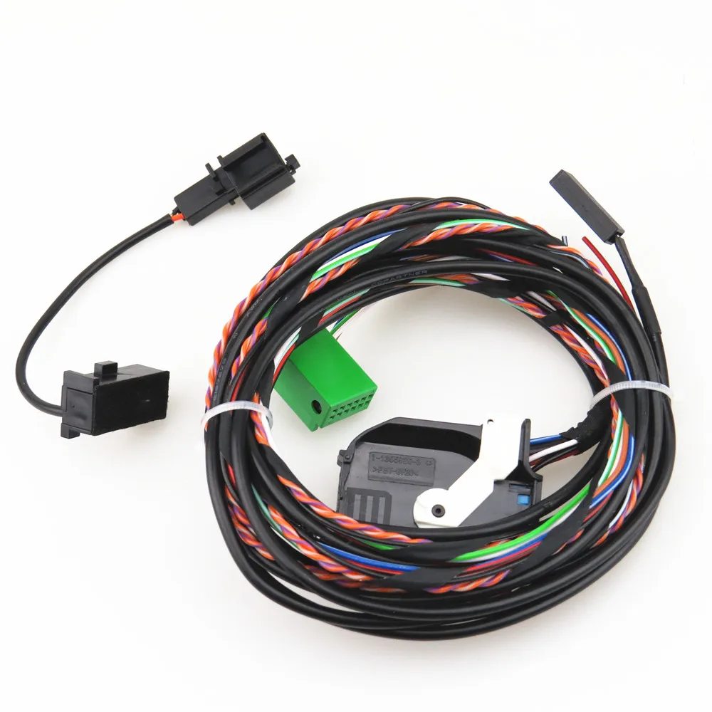 FHAWKEYEQ RCD510 RNS510 9w2 модуль Bluetooth микрофон кабельный жгут разъем для VW Passat B7 B6 Tiguan Jetta Golf