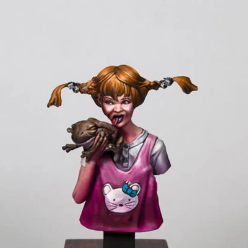 

1/12 древний девушка бюст модельная фигурка из смолы наборы миниатюрный gk Unassembly Неокрашенный