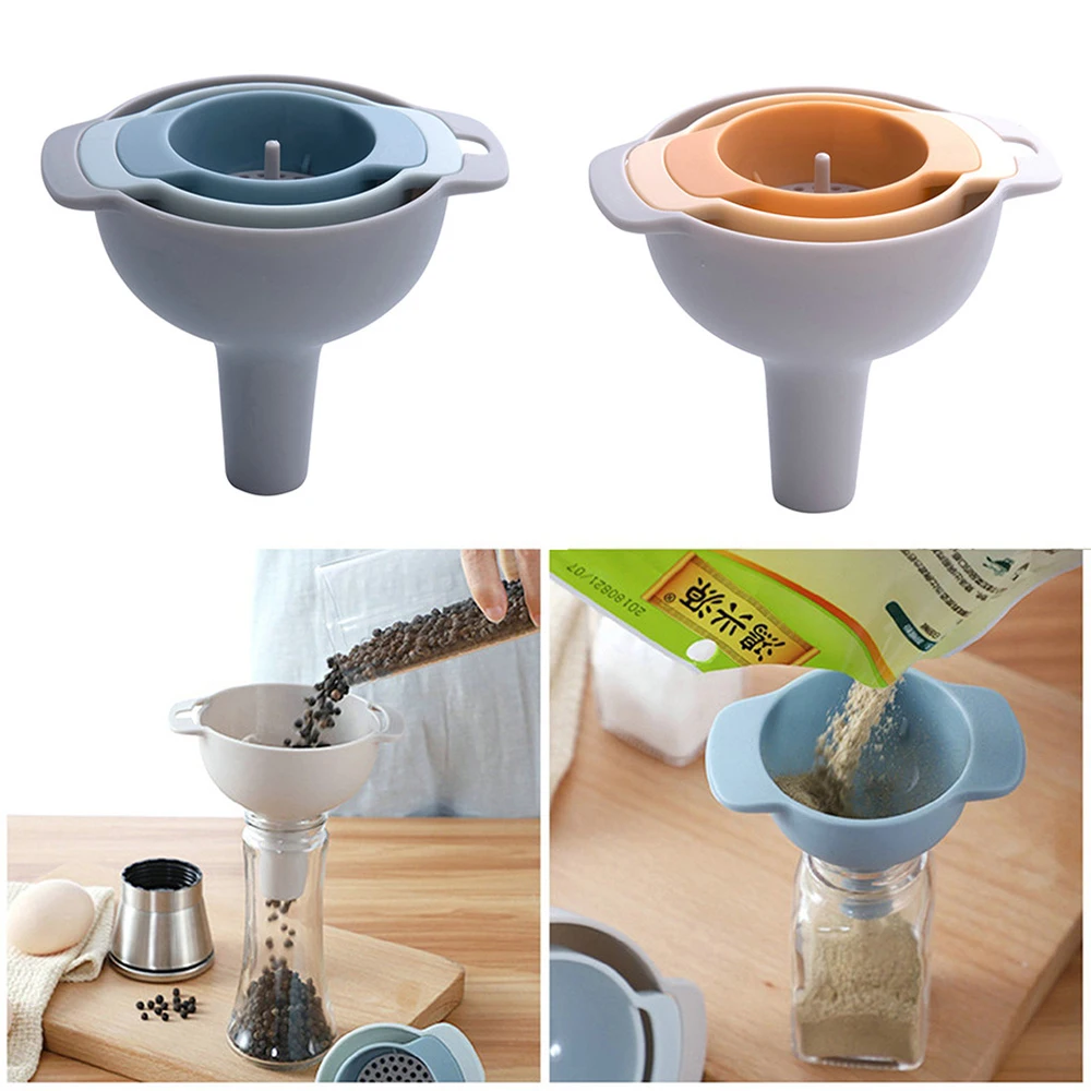 4 в 1 многофункциональные воронки фильтр пластиковое жидкое масло для вина
