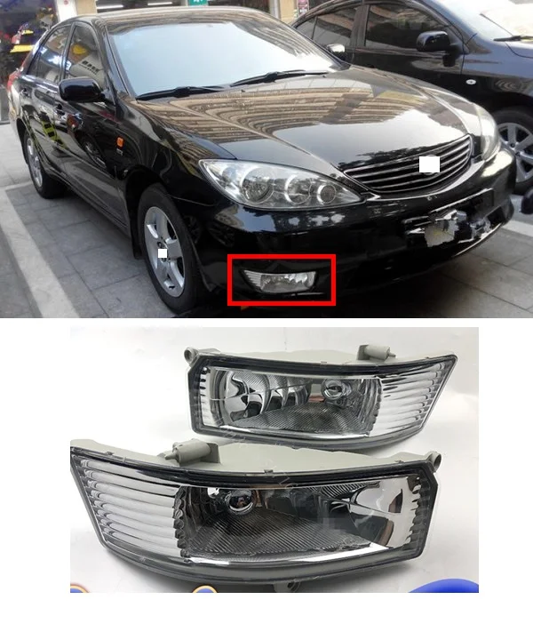 CAPQX для Toyota Camry ACV30 ACV3 #2005 2006 2 4 переднего бампера Туман светильник бег фары