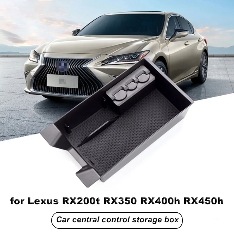 

Car Center Control Console Storage Box Holder Organizer Tray for Lexus RX200t RX350 RX400h RX450h 2018-2020 Interior Accessories