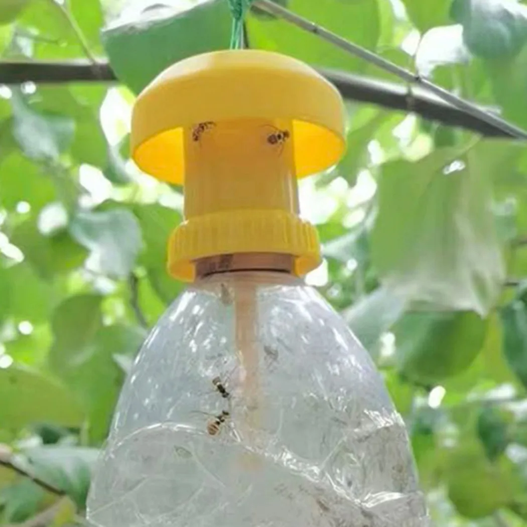 

Trap Cover Fruit Fly Trap Killer Plastic Yellow Drosophila Trap Catcher Pest Insect Pest Control Product Garden Sprayer Supplies
