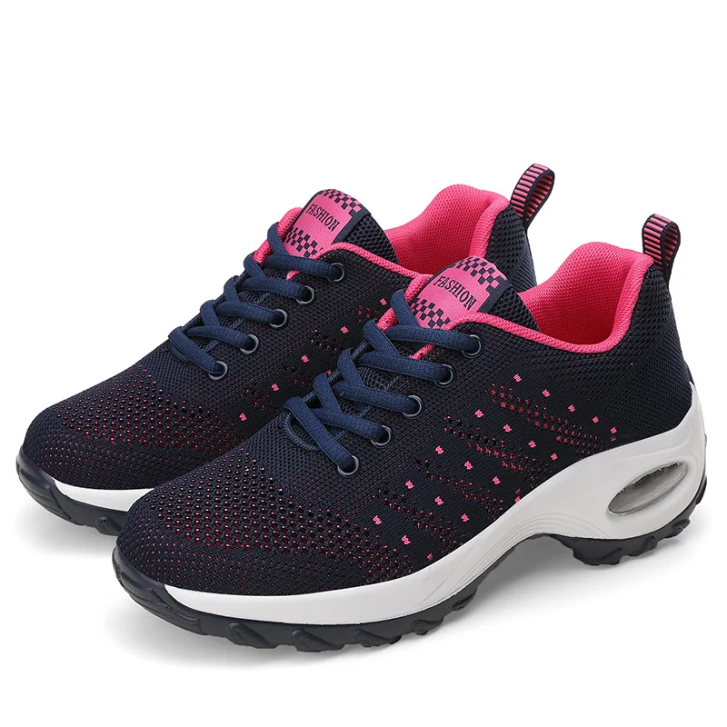 

Ladies Breathable Casual Running Shoes Zapatillas Mujer Outdoor Light Weight Sports Sneakers Women's Platform Walking Footwear