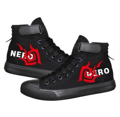 

Unisex Japan Anime Cos Fate EXTRA Red Saber Nero Casual Student Canvas Shoes plimsolls