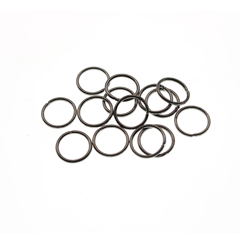 Соединительные кольца для бижутерии сделай сам серебристые разрезные
