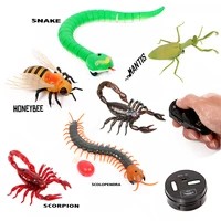 infrared remote control animal insect toys simulation snake beeelectronic robot toy for cat dog halloween prank funny toys