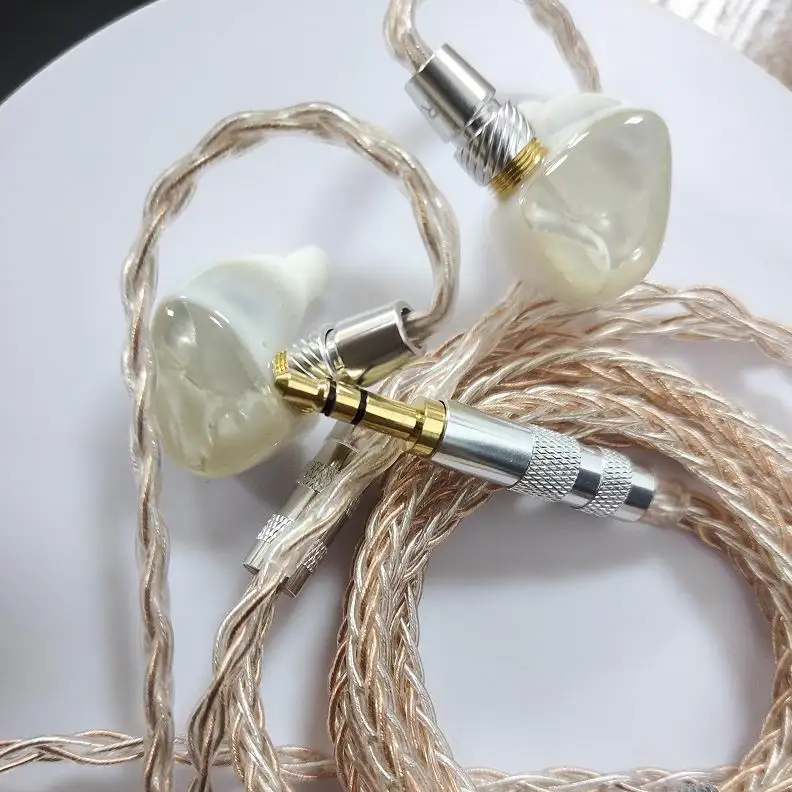 Наушники вкладыши PIZEN Shell KP520 с 3D рисунком из смолы супер бас DJ HIFI монитор IEM