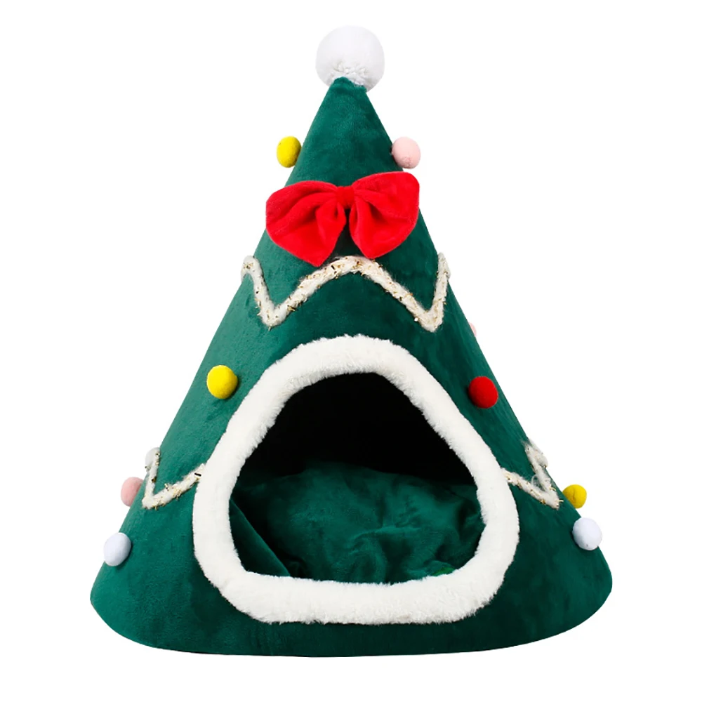 Принадлежности для сна домашних животных зимняя удобная кровать глубокого домик