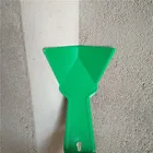 Пластиковый угловой скребок для гипсокартона, 1 шт., нож для шпатлевки, очистка, удаление штукатурки, строительный инструмент для пола, стен, керамической плитки, решетки