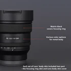 Премиальная наклейка на объектив FE 14 мм F1.8 GM для Sony FE14mm F1.8GMFE14mmF1.8GM, защитная пленка на объектив, наклейка (SEL14F18GM)