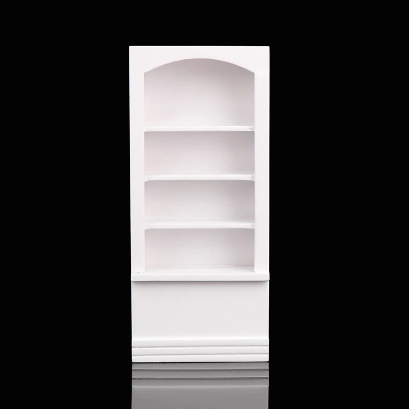 

1pcs 1:12 Dollhouse Miniature Wood Display Cupboard Cabinet Showcase Model Toys For Dollhouse Decoration