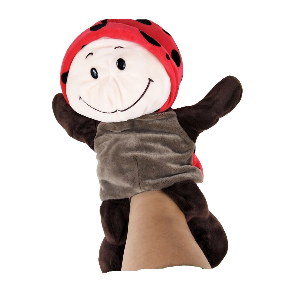 BOLAFYNIA детские игрушки марионетки плюшевые Красная божья коровка на Рождество