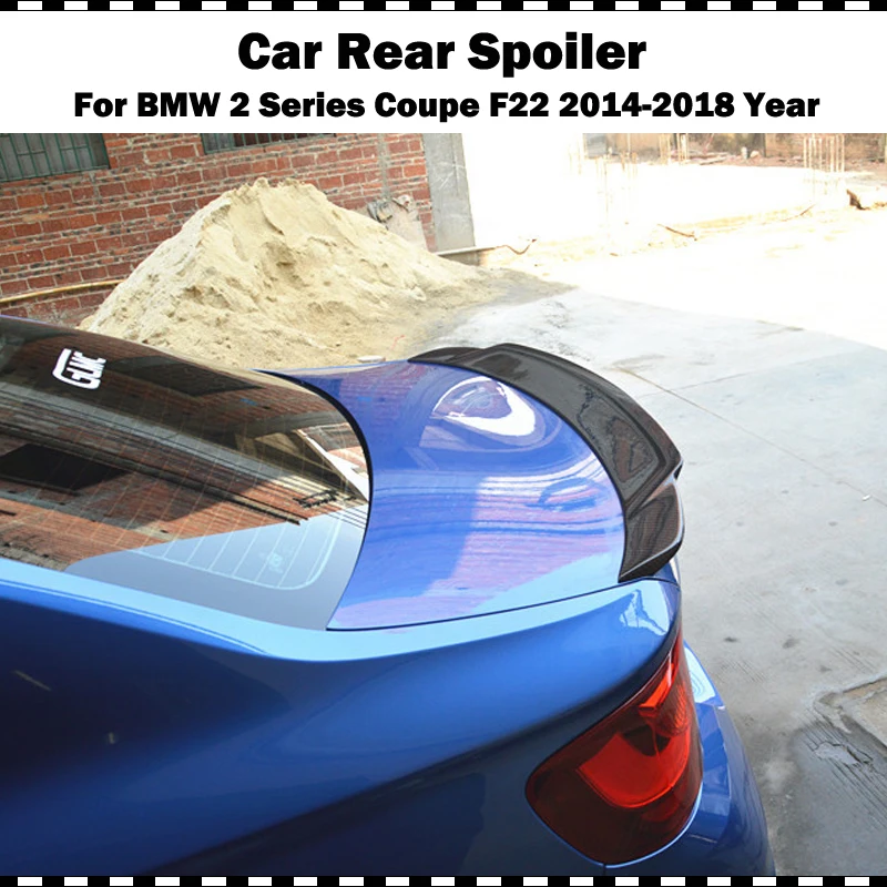 Для BMW 2 серии coupe 220i 225i M235i M240i EXOT Стиль углеродного волокна задний спойлер