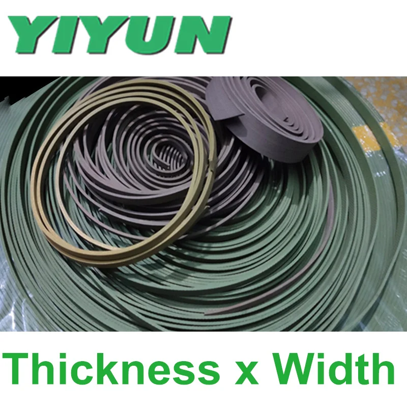 

PTFE Медь направляющая ремня одежда колодки 3,4,5,6,7,8,9,10,12,13,14,15,16,18,20,22,25*2 YIYUN пневматический Компоненты цилиндр герметическое уплотнение инструм...