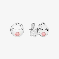 authentic s925 sterling silver simple and playful blinking earrings womens fashion silver earrings jewelry gifts