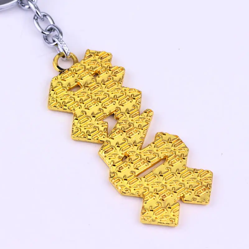 Брелок AC/DC Band вырезание букв кулон автомобильный брелок домашний декорация