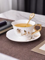 modern art ceramic coffee cup saucer set home minimalist coffee cup saucer set decor bone china tea set tazas mugs bc50byd