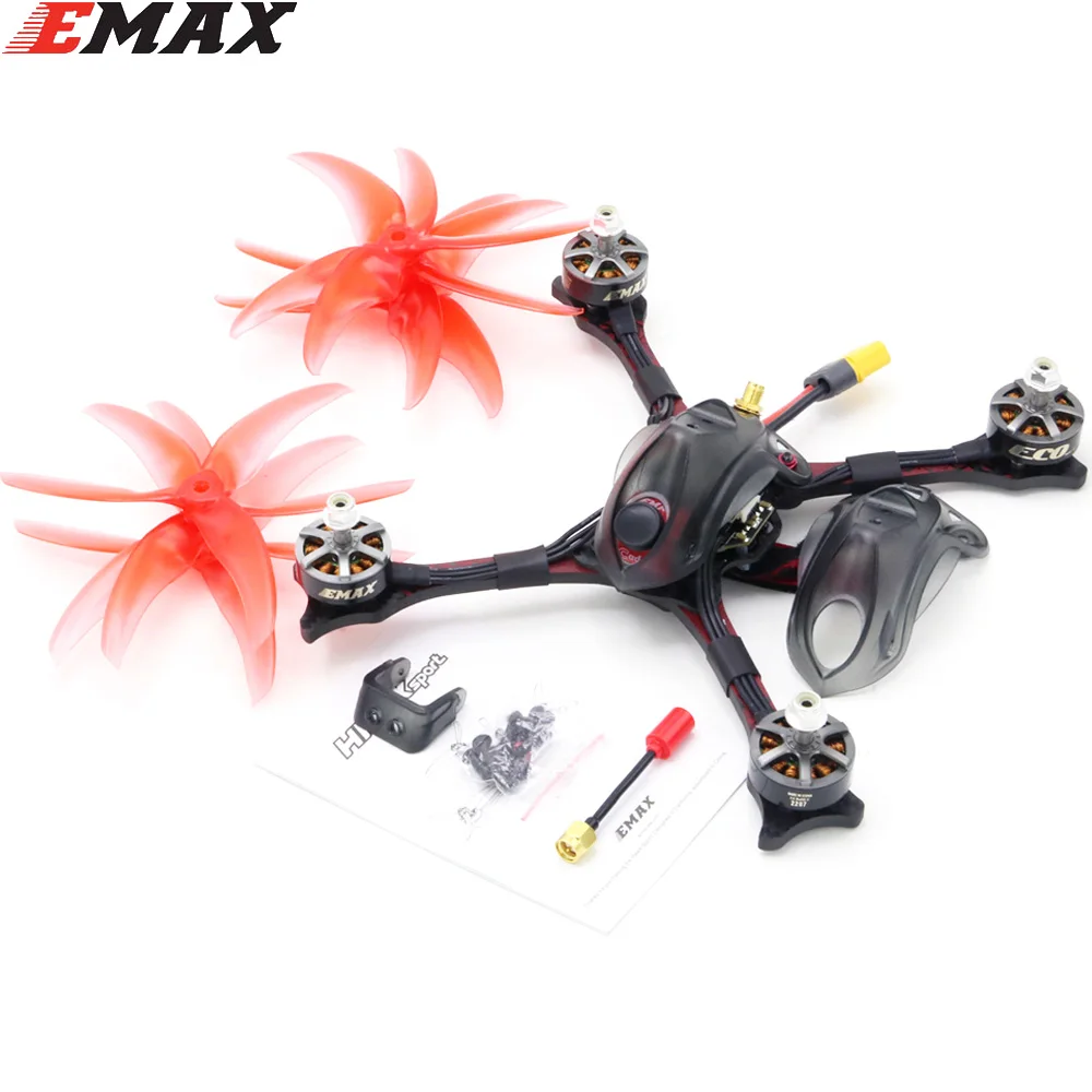 Emax Hawk Sport 5 дюймов PNP/BNF FPV Racing Drone Kit 1700KV/2400KV мотор мини Magnum контроллер HDR Fpv камера с