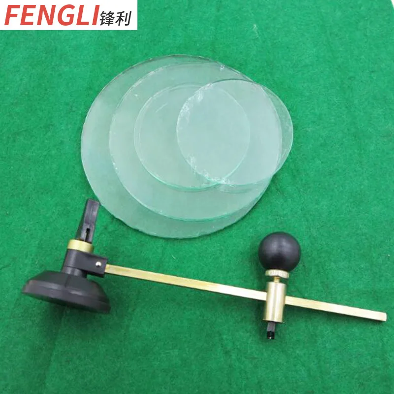 Одноколесная шестиколесная смазка нож для резки стеклянный из алюминиевого