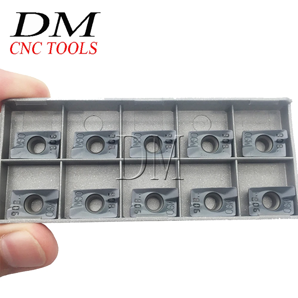 10 шт. HM90 ADKT 1505PDR IC908/HM90 IC928 твердосплавный Режущий инструмент для токарного станка