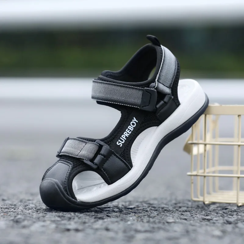 Детская обувь с двойной звездой Сандалии Детские сандалии нескользящая мягкой