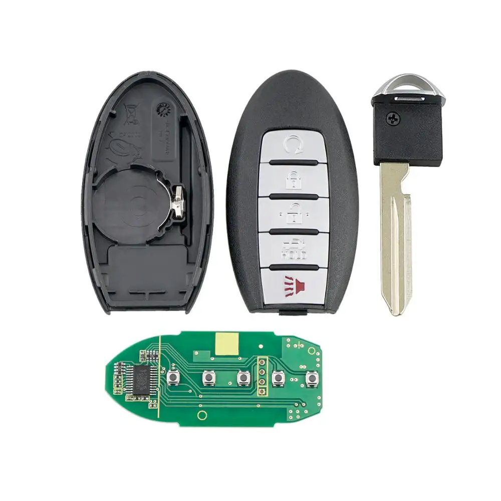 5 Buttons Smart Car Key for Nissan Armada Infiniti QX56 QX80 433mhz Remote CWTWB1G744 ID46 Chip 1788D-FWB1G744 | Автомобили и